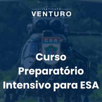 Concursos – Curso Preparatório Intensivo para ESA – Online